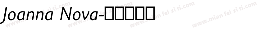 Joanna Nova字体转换